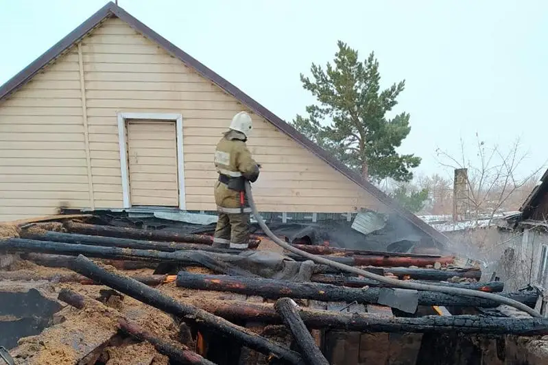 78 жастағы зейнеткер өртенген үйде қайтыс болды