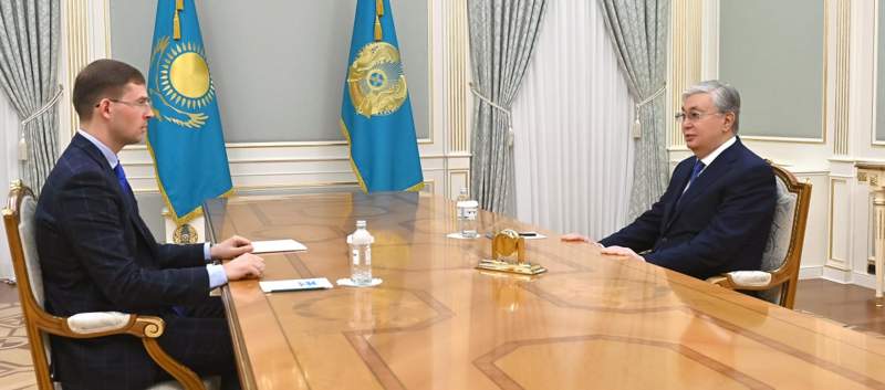 Тоқаев  Қазақстан шахмат федерациясының президенті Тимур Турловты қабылдады