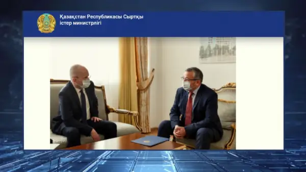 Ресейлік дипломатқа ҚР СІМ ұстанымы көрсетілген нота табысталды