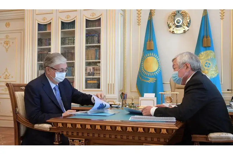 Мемлекет басшысы Бердібек Сапарбаевты қабылдады