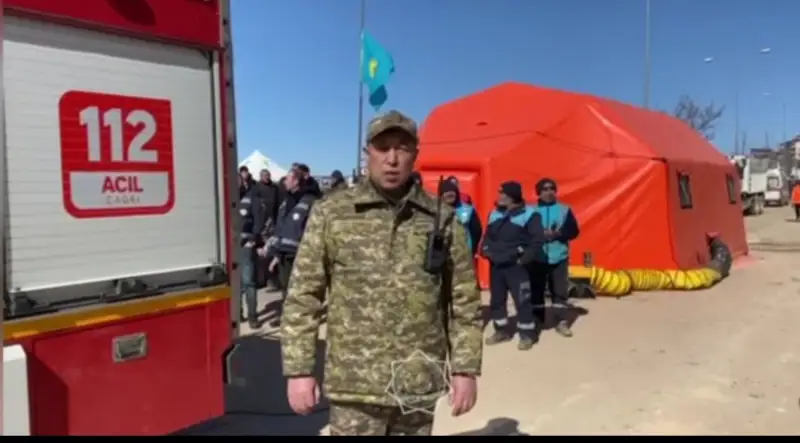 ТЖМ бірінші вице-министрі Түркиядадағы құтқару жұмыстары жайлы пікір білдірді