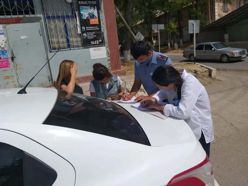 Түлкібастық полицейлер 6 мыңға жуық құқық бұзушылықты анықтады 