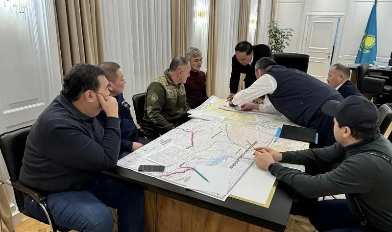 Жамбыл облысында төтенше жағдай жарияланды