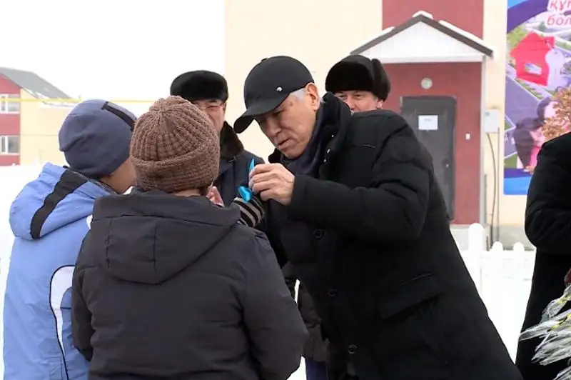 55 отбасы үйлі болды  