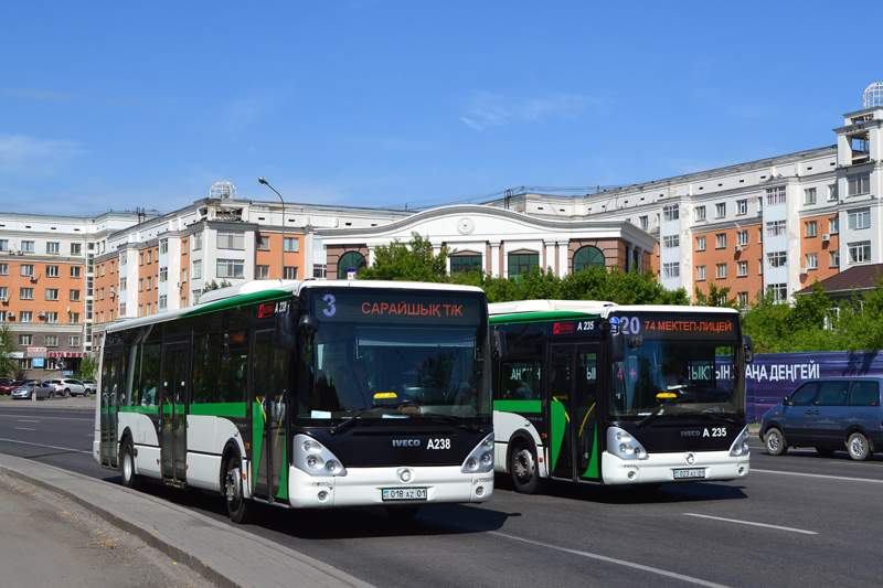Демалыс күні Елордада автобус жүрмейді 