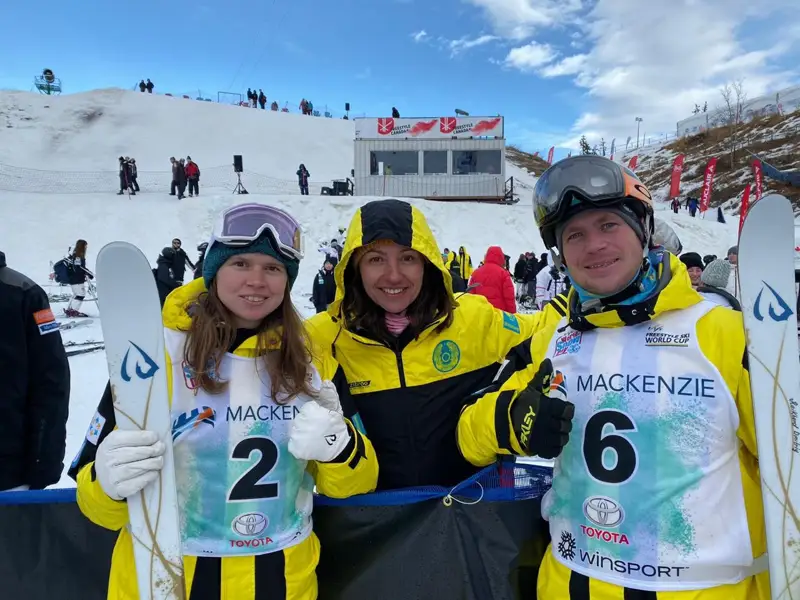 Қазақ спортшылары фристайл-могулдан әлем кубогының кезеңінде екі медаль жеңіп алды 