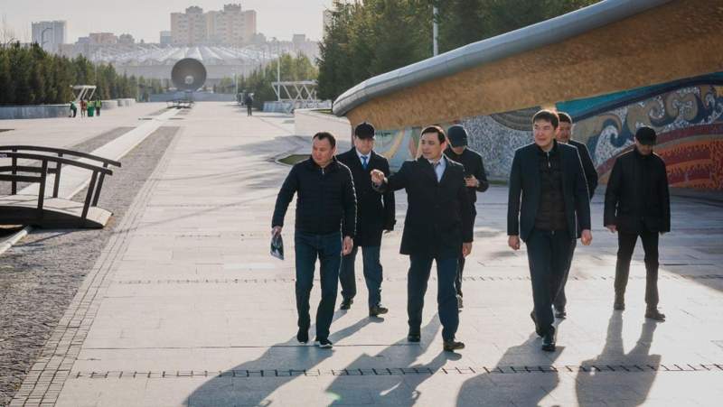Елорда әкімі қоғамдық кеңістіктерді ұқыппен қарауға шақырды