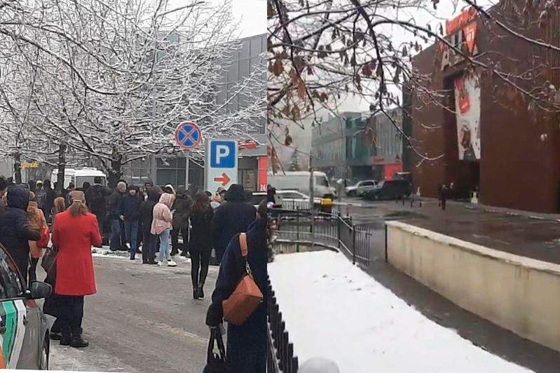Алматыдағы сауда үйден адамдар эвакуацияланды  