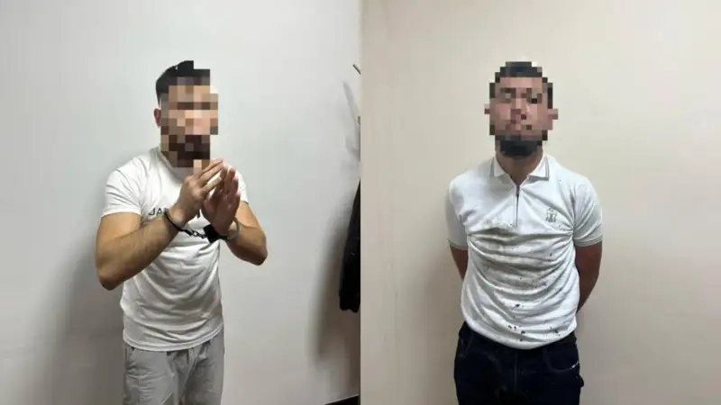 Алматыда саябақта жүрген адамдарды тонаған екі күдікті анықталды  