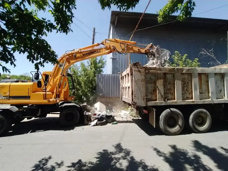 Абай ауданында бей-берекет қоқыс алаңдары жойылды