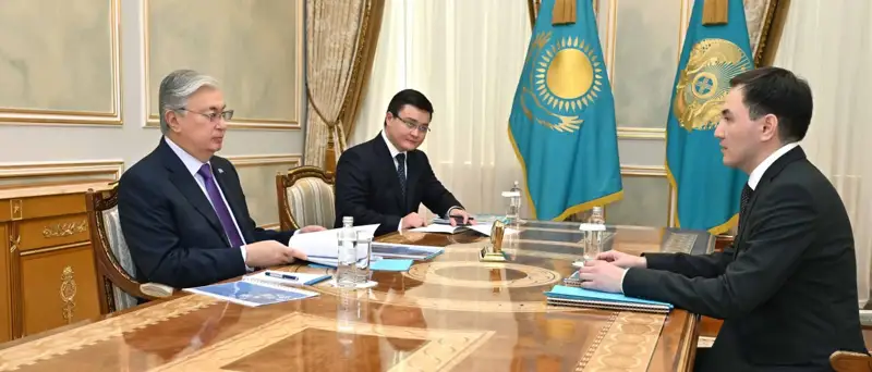 Президент Стратегиялық жоспарлау және реформалар агенттігінің төрағасы Жандос Шаймардановты қабылдады 