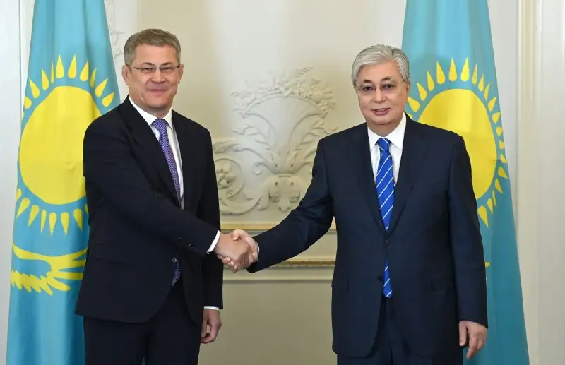 Президент Башқұртстан басшысы Радий Хабировпен кездесу өткізді