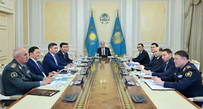 Тоқаев Қауіпсіздік Кеңесінің отырысын өткізді