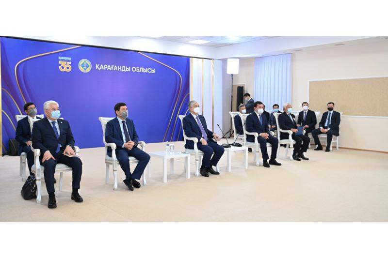 Мемлекет басшысы «Қазақмыс корпорациясы» ЖШС-ның жоспарымен танысты  