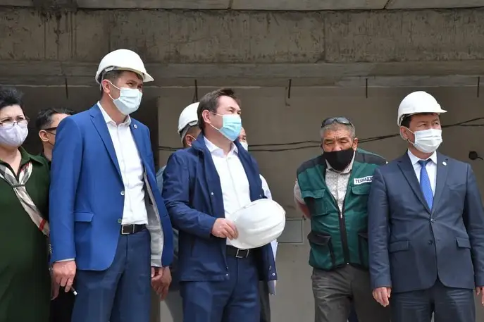 Әкім «Сайрам» тұрғын алабындағы әлеуметтік нысандардың құрылысымен танысты 