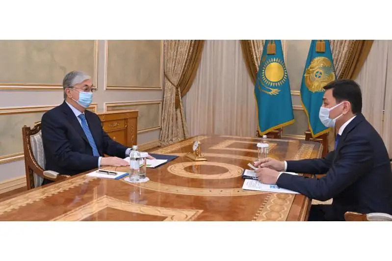 Тоқаев Алтай Көлгіновті қабылдады  