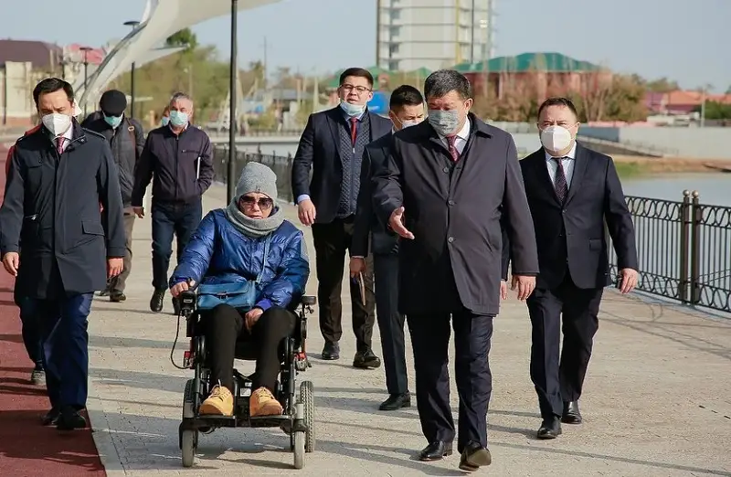 Махамбет Досмұхамбетов Жайық жағалауына барды