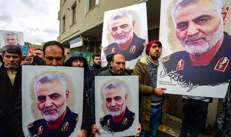 Генерал Сулейманиді жерледі