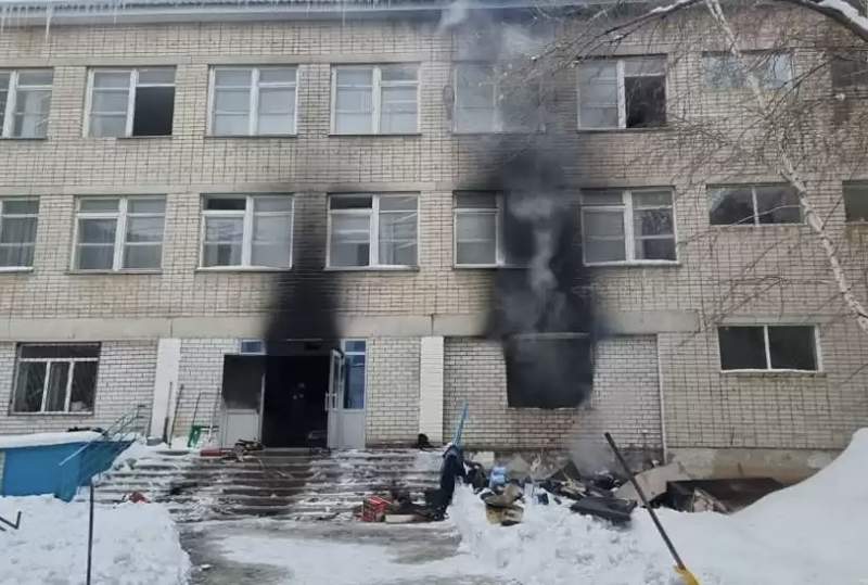 Ақтөбеде мектептен өрт шықты
