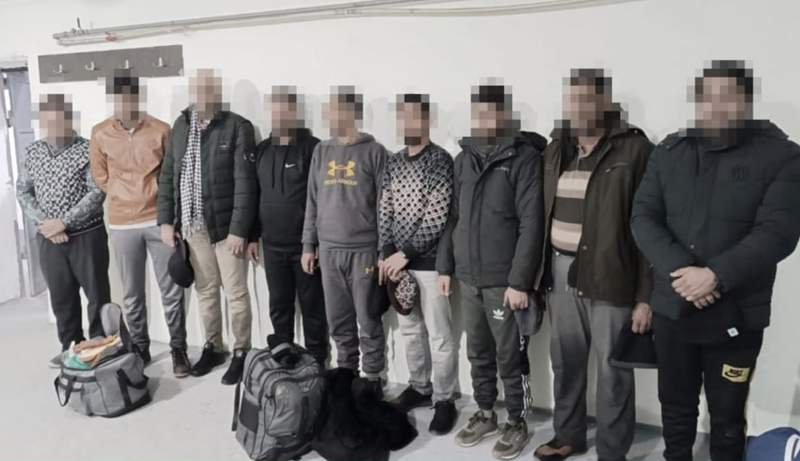 Қазақстан-қырғызстан мемлекеттік шекарасынан заңсыз өтпекші болған Пәкістанның 9 азаматы ұсталды