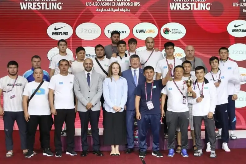 Грек-рим күресінен Қазақстан командасы Азия жасөспірімдер чемпионатында командалық есепте үшінші орын алды