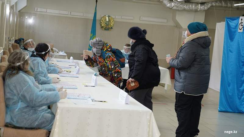 Сайлау: Халықтың 63,3 пайызы ғана дауыс берді