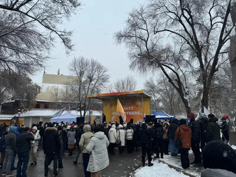 Алматыда волонтерлер слеті өтті 