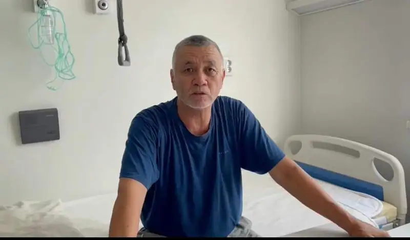 Коронавирустың ауыр түріне шалдыққан қария ауруханадан сауығып шықты