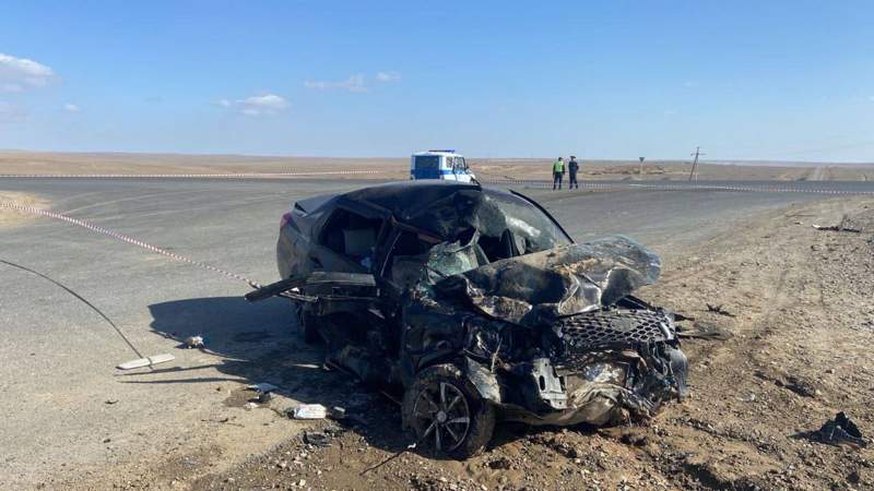 Ақтөбе облысында жол апатынан шетелдік отбасы қайтыс болды