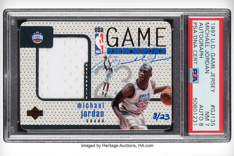 Майкл Джорданның қолтаңбасы аукционда рекорд орнатты