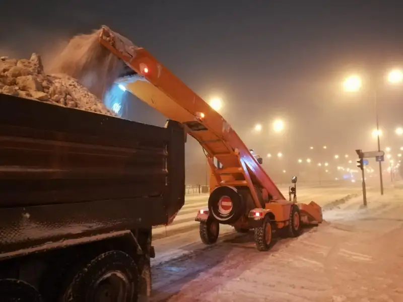 Нұр-Сұлтандағы боран қозғалысты шектеді