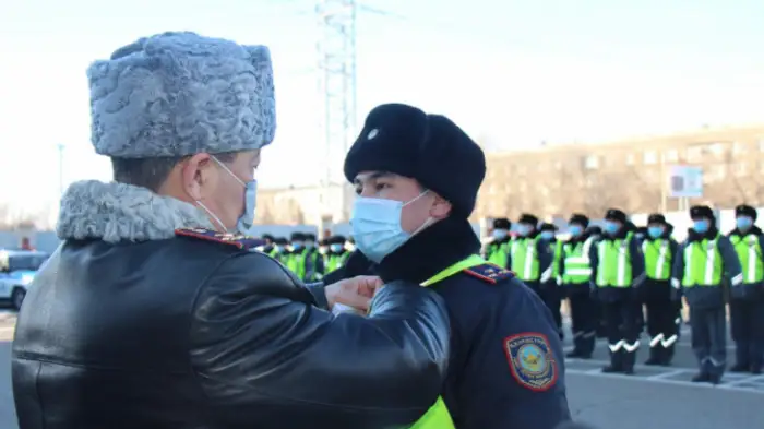 Мойнына пышақ ұрса да, қылмыскерді ұстаған 