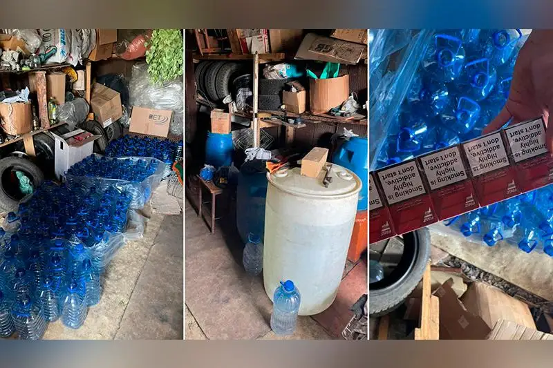 Алкоголь өнімдерін шығаратын жалған цех анықталды