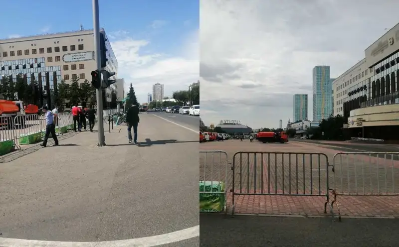 Нұр-Сұлтанда міндетті вакцинацияға қарсы тұрғындар митингке шықты