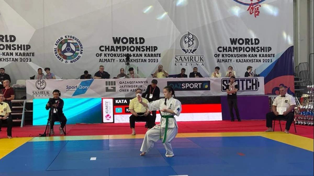 Алматыда каратэден әлем чемпионаты өтіп жатыр