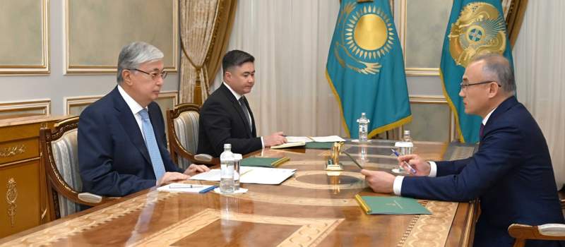 Президент Ұлттық банк төрағасы Ғалымжан Пірматовты қабылдады