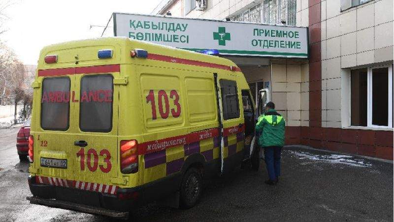 Павлодар мектебіндегі өрт: мұғалім ауруханаға жатқызылды