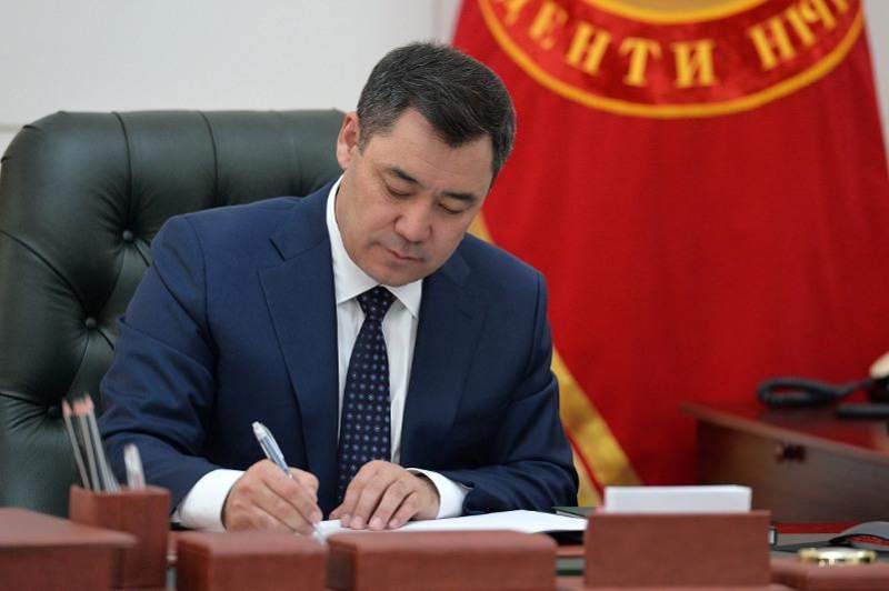 Жапаров Үкіметті отставкаға жіберді