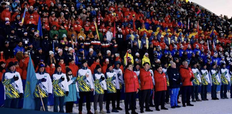 Щучинск қаласында биатлоннан әлем чемпионатының ашылу салтанаты өтті