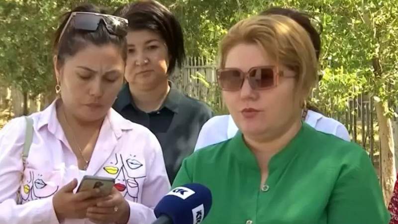 Таразда еңбек демалысынан шыққан бір топ мұғалім шу шығарды