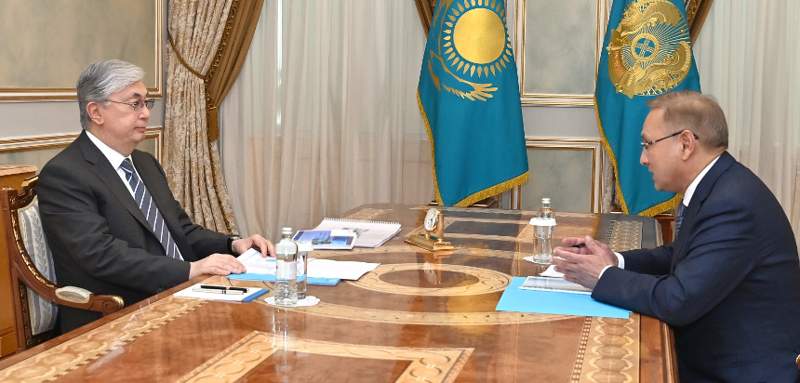 Бейбіт Исабаев Президентке Жетісу облысының қазіргі жағдайы туралы баяндады 