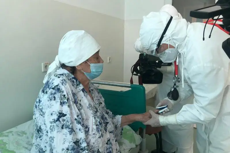 90 жастағы әжей пневмониядан жазылып шықты