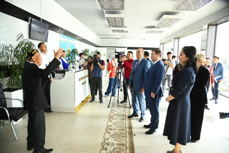 Шымкентте зейнеткерлерді сауықтыру орталығының бөлімшесі ашылды