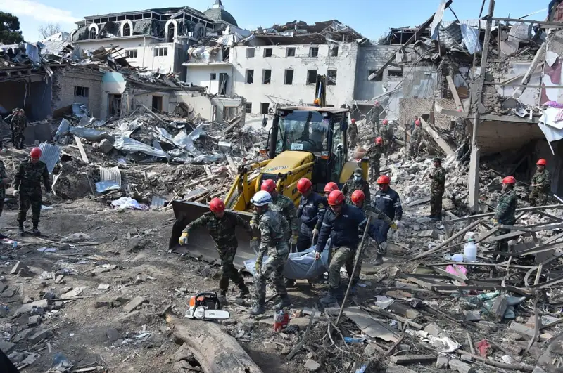 Әзербайжанның Генже қаласындағы зымыран атқылауынан 9 адам қайтыс болды