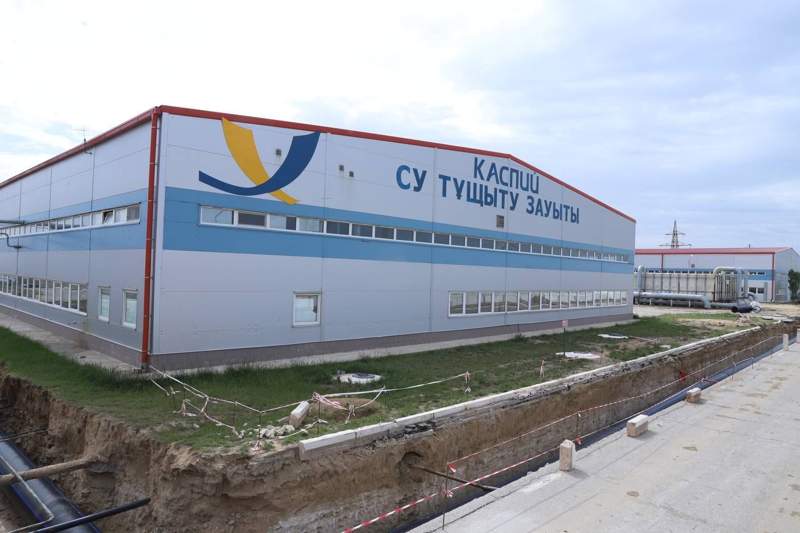Су тұшыту қондырғылары Маңғыстаудағы ауыз су тапшылығын жояды