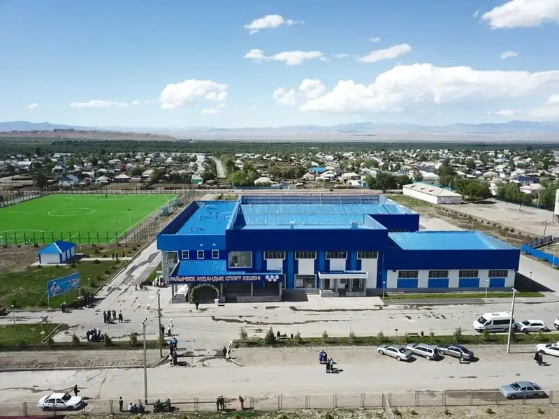 Нарынқол ауылында спорт кешені ашылды