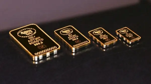 Елімізде алтын құймалардың басым бөлігін алматылықтар сатып алған