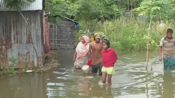 Бангладеште су тасқынынан миллиондаған адам босып кетті 