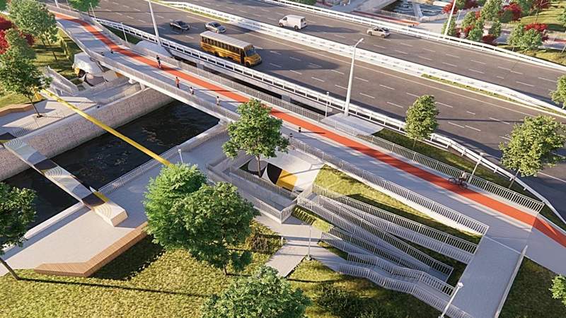 Әл-Фараби даңғылындағы «Есентай» өзені арқылы өтетін көпір жаңартылады