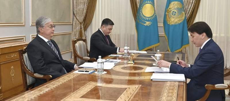 Мемлекет басшысы Марат Омаровты қабылдады